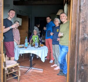 Apéro au chalet, si si ...